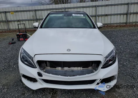 2016 Mercedes-Benz C 300 from USA, damaged, VIN 55SWF4JB1GU158079